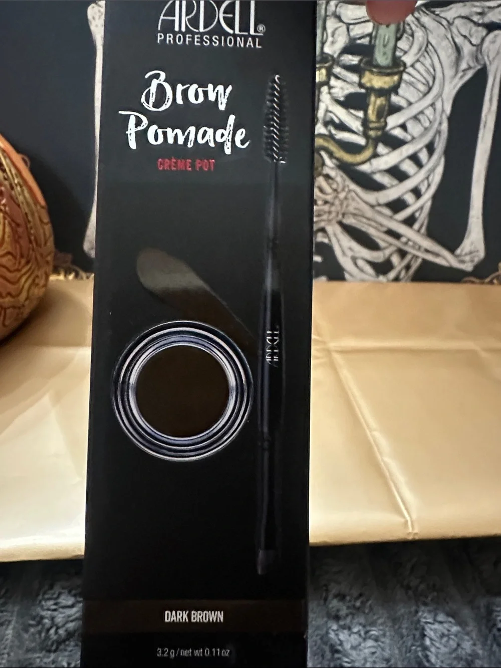 Ardell Brow Pomade Dark Brown with Spoolie